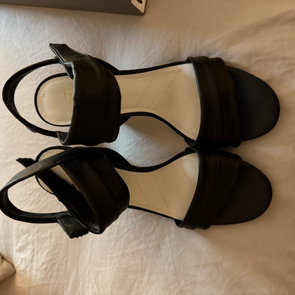 Elegant Black Women's High Heel Sandals